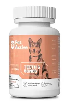BioPetActive мультивитаминный комплекс для собак для укрепления зубов и костей