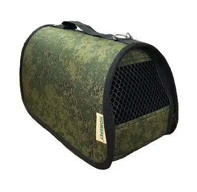 Homepet сумка-переноска для собак и кошек Пиксели №1